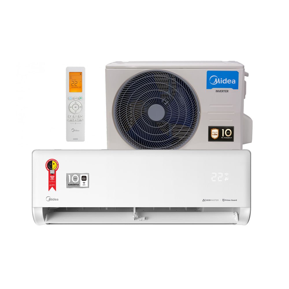 Ar-condicionado Midea branco